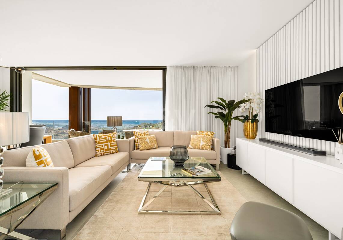 Penthouse avec vue panoramique sur la mer et la montagne à Real de La Quinta