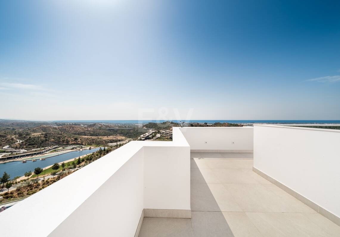 Penthouse avec vue panoramique sur la mer et la montagne à Real de La Quinta