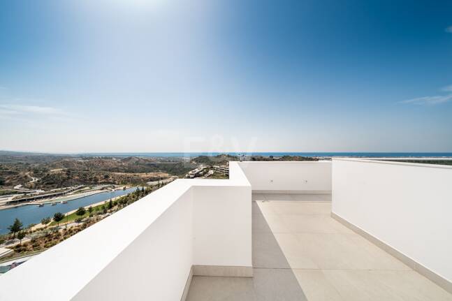 Penthouse avec vue panoramique sur la mer et la montagne à Real de La Quinta
