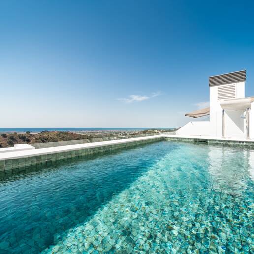Penthouse avec vue panoramique sur la mer et la montagne à Real de La Quinta