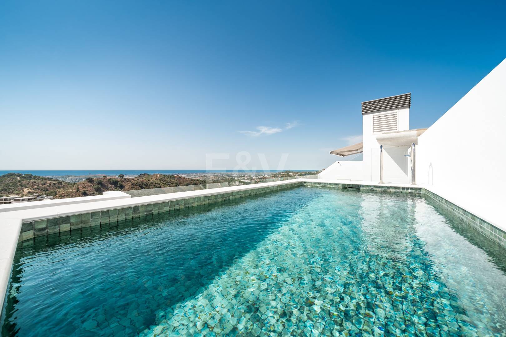 Penthouse avec vue panoramique sur la mer et la montagne à Real de La Quinta