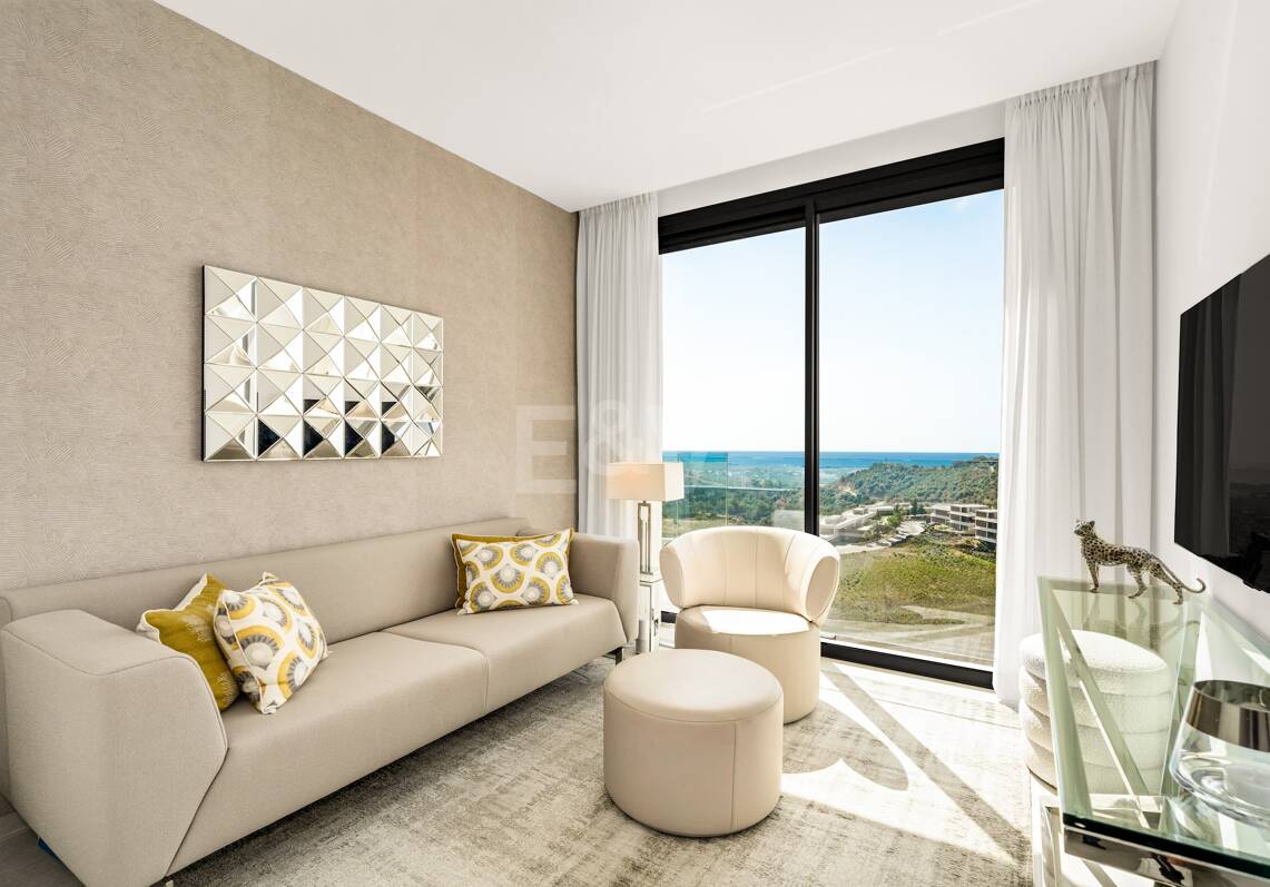 Penthouse avec vue panoramique sur la mer et la montagne à Real de La Quinta