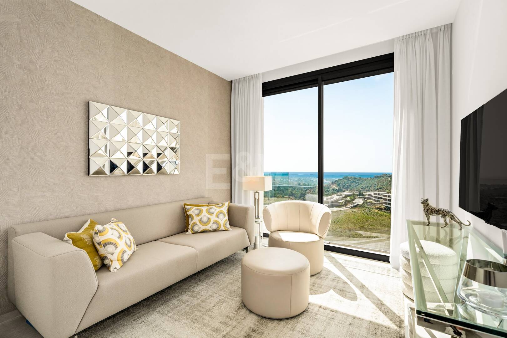 Penthouse avec vue panoramique sur la mer et la montagne à Real de La Quinta