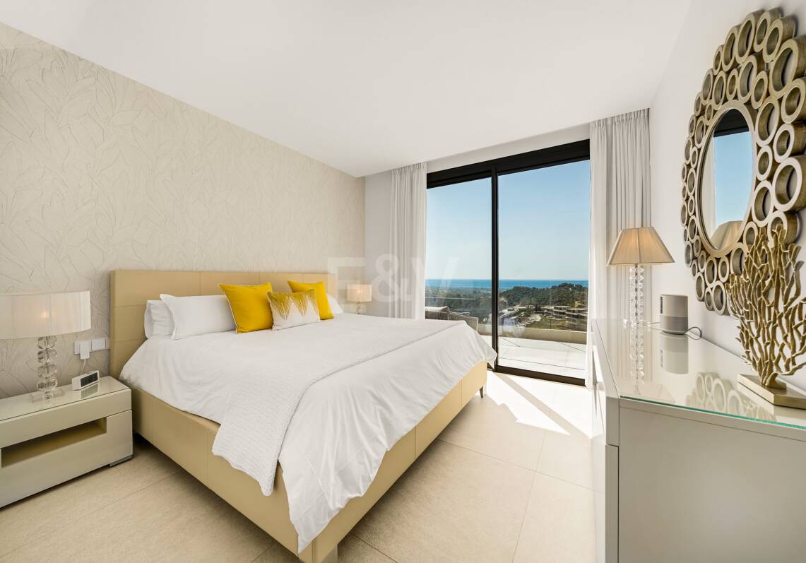 Penthouse avec vue panoramique sur la mer et la montagne à Real de La Quinta