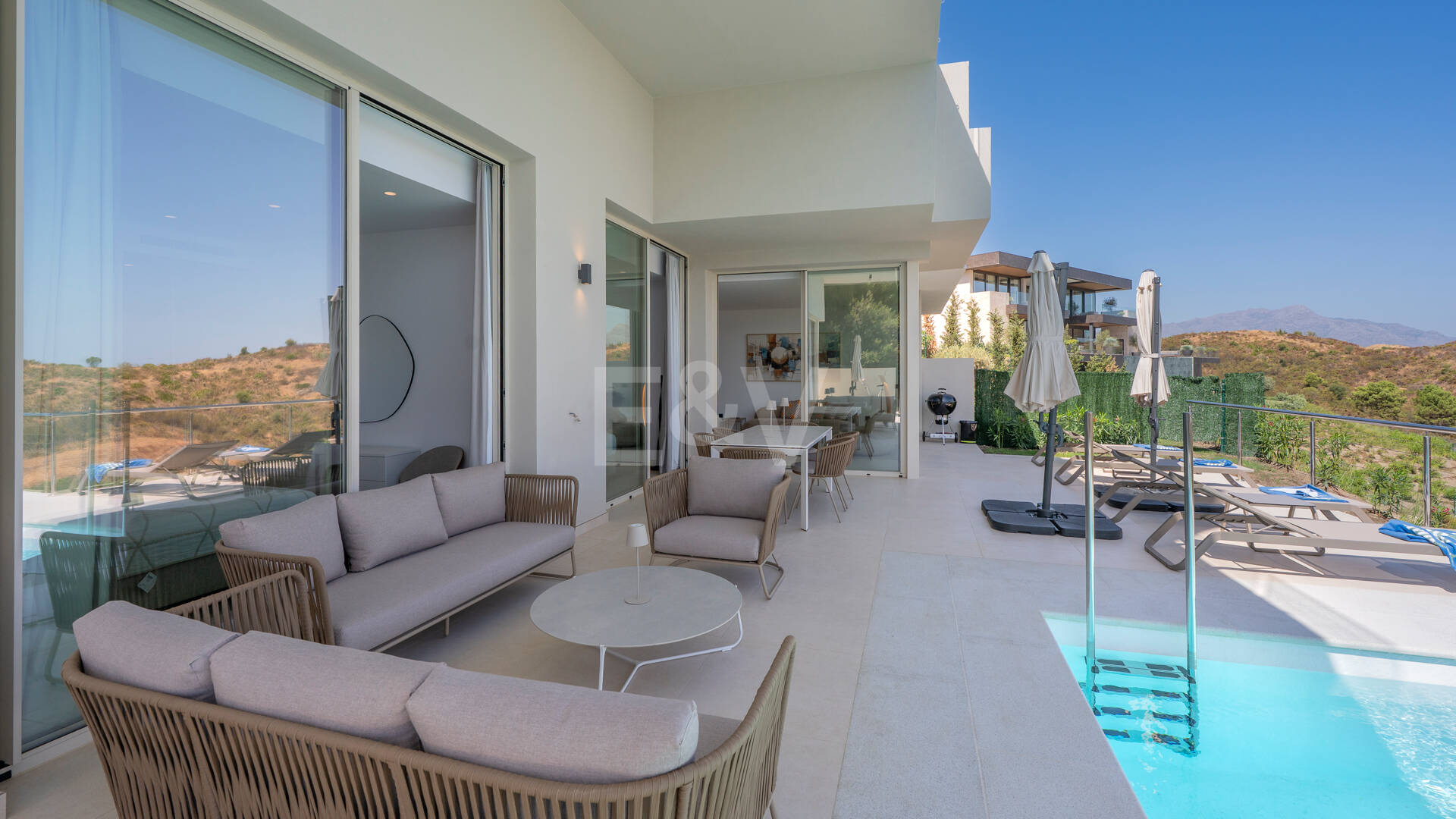 Appartement rez de chaussée à louer en Marbella Club Golf Resort, Benahavis