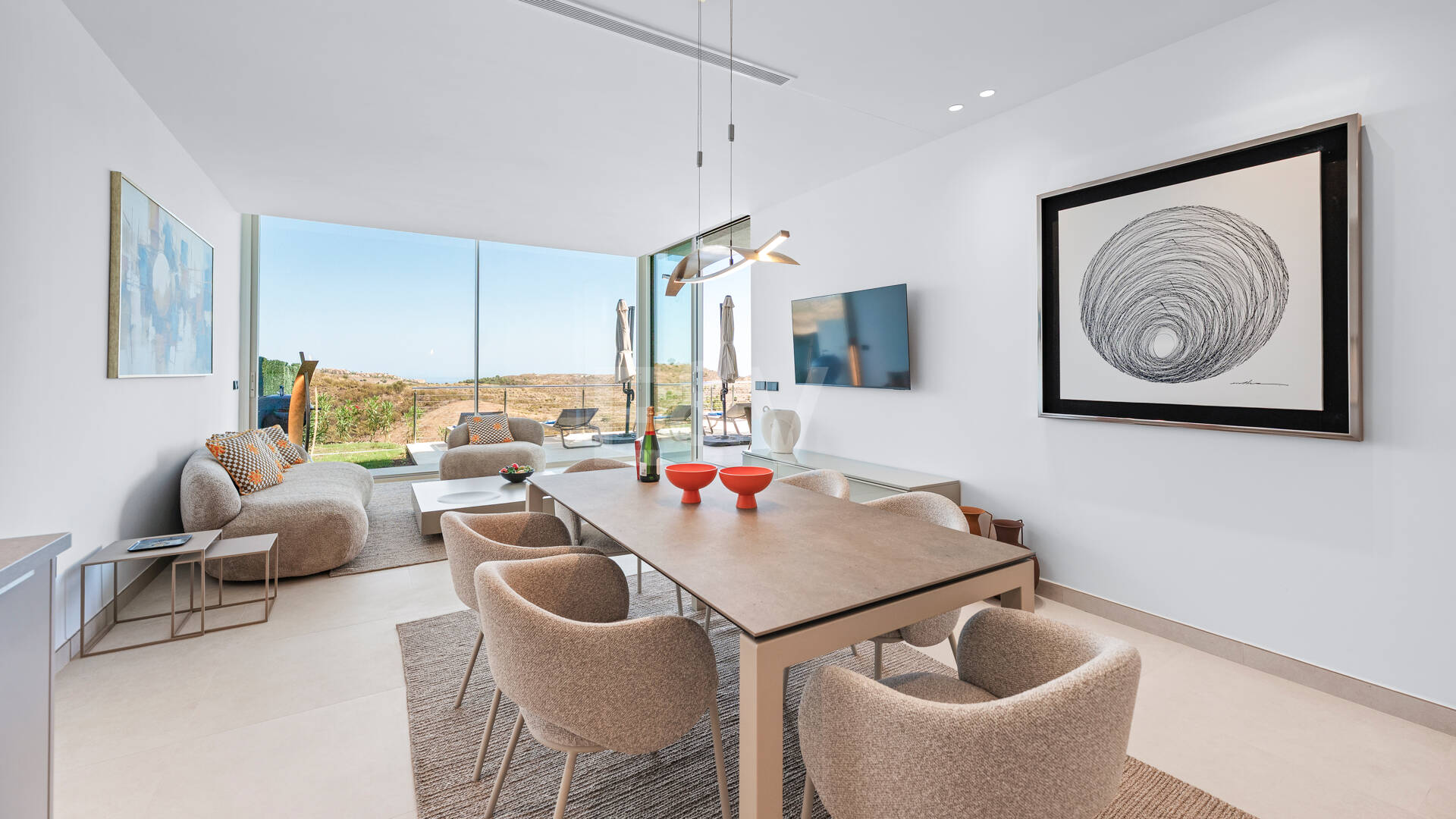 Appartement rez de chaussée à louer en Marbella Club Golf Resort, Benahavis
