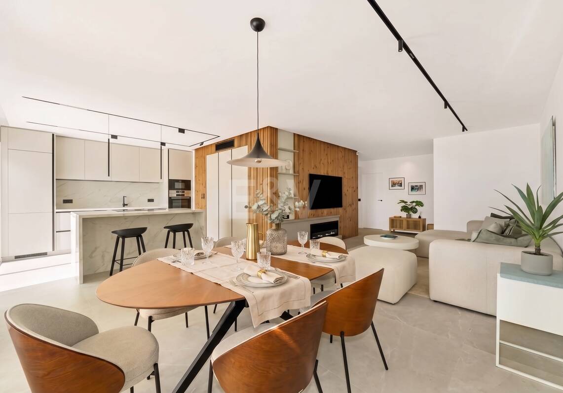 Renoviertes Duplex-Penthouse mit Panoramablick am Golfplatz La Quinta in Benahavís