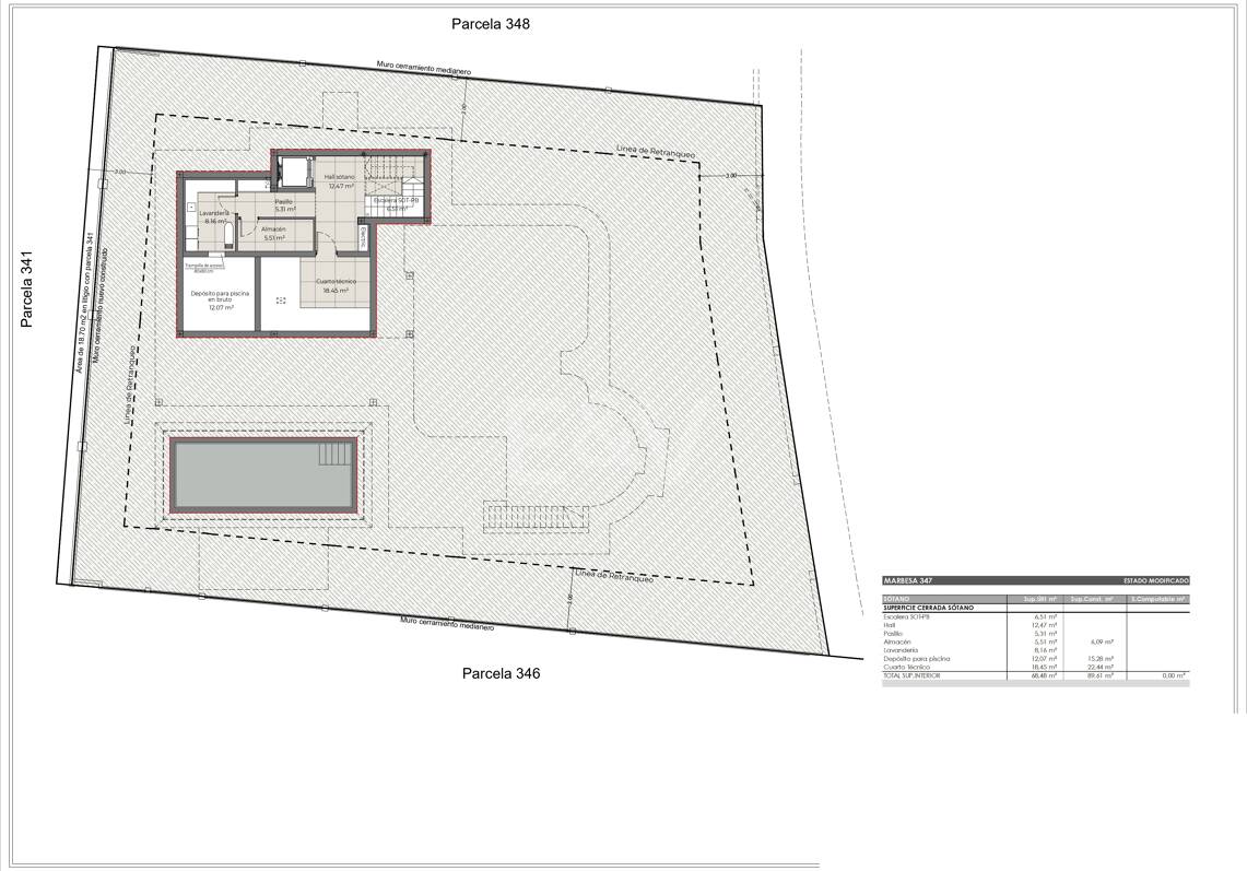 Andalusisk stil Villa med Renovation Project, 200 meter från stranden i Marbesa
