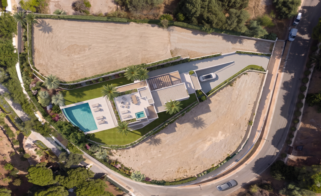 Eine außergewöhnliche, brandneue zeitgenössische Villa, die im Rahmen eines Off-Plan-Projekts in Elviria-Marbella Ost angeboten wird. Sie befindet sich in begehrter...