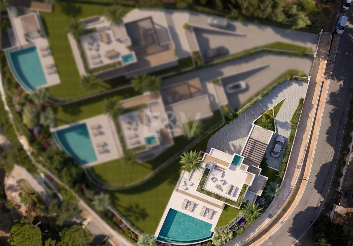 Brand-New Contemporary Villa with Panoramic Sea & Mountain Views in Elviria