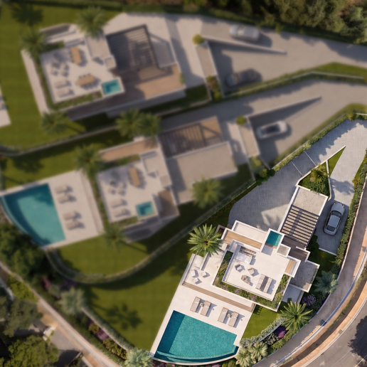 Brand-New Contemporary Villa with Panoramic Sea & Mountain Views in Elviria