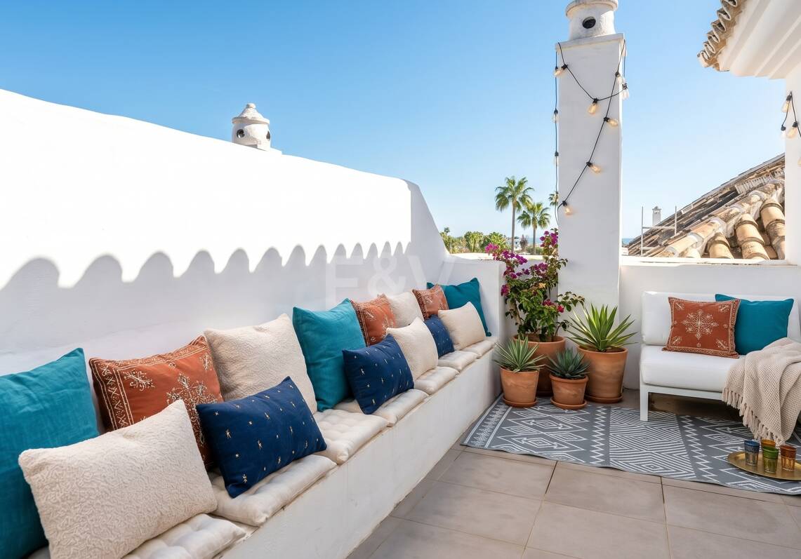 Duplex Penthouse w pierwszej lokalizacji w Nueva Andalucía