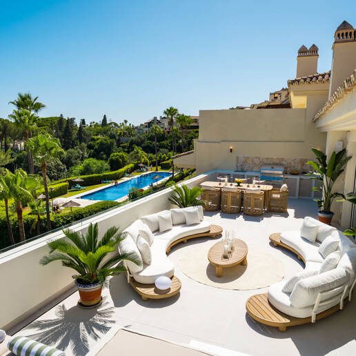 Appartement Terrasse à vendre en Marbella Golden Mile, Marbella (Toutes les zones)