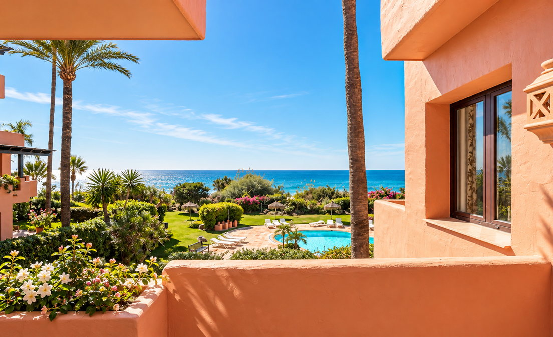 Duplex till salu i El Rosario, Marbella Öst with 4 bedrooms, 5 bathrooms, built in 1997 and has pool, garage...