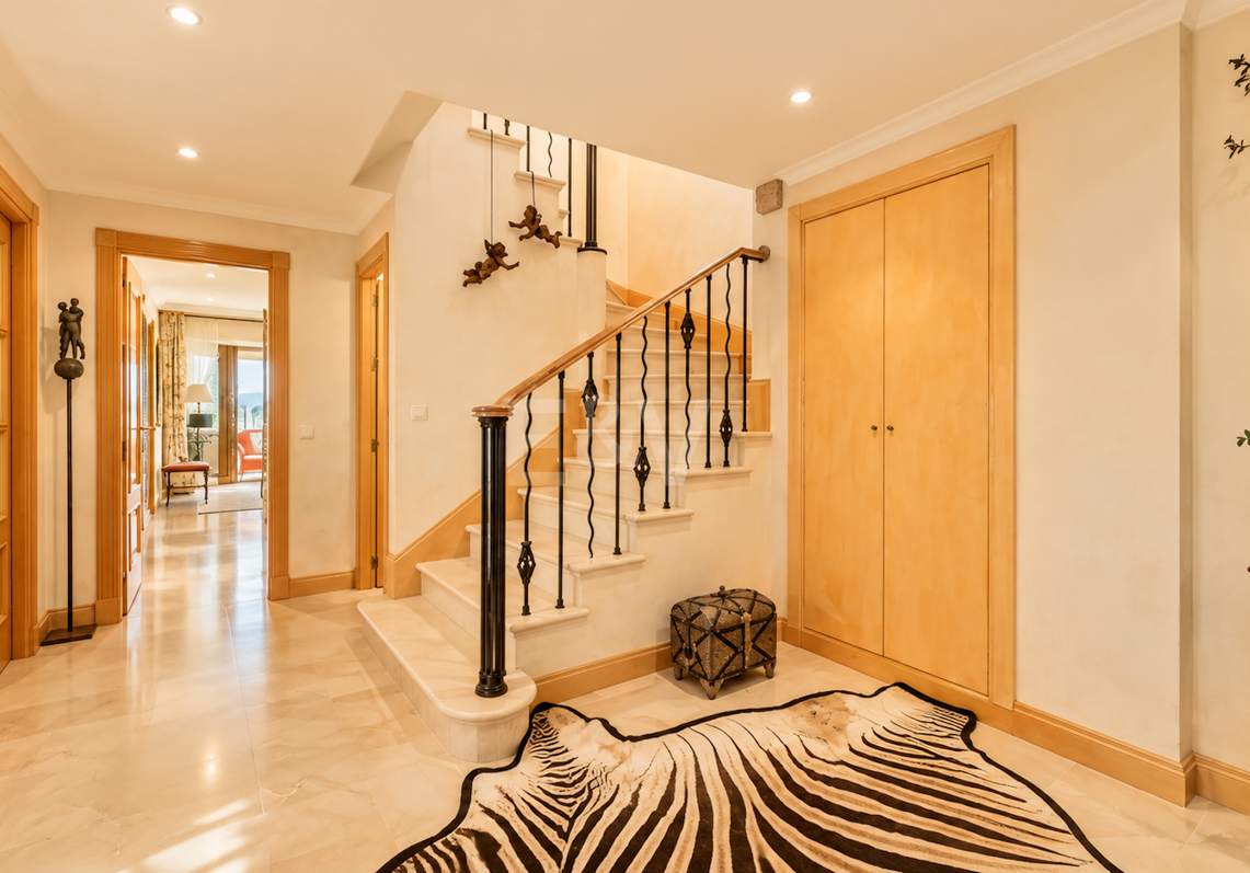 Elegante Maisonette-Wohnung in erster Strandlinie mit direktem Strandzugang und wunderschönem Meerblick