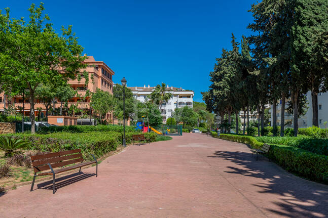 Lägenhet att hyra i Marbella Golden Mile