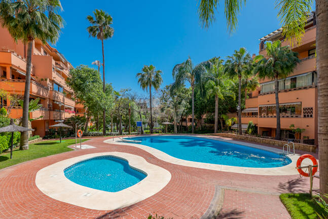 Lägenhet att hyra i Marbella Golden Mile