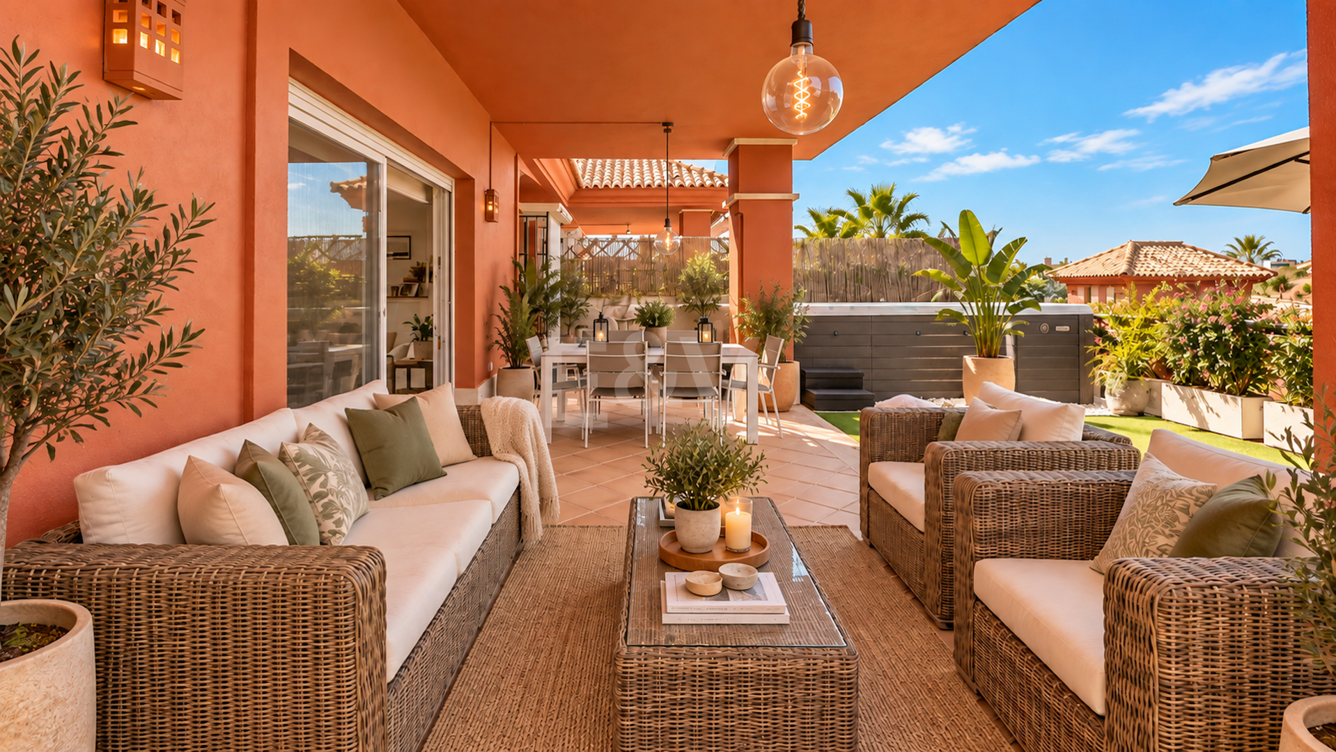 Parhus till salu i Los Monteros, Marbella Öst