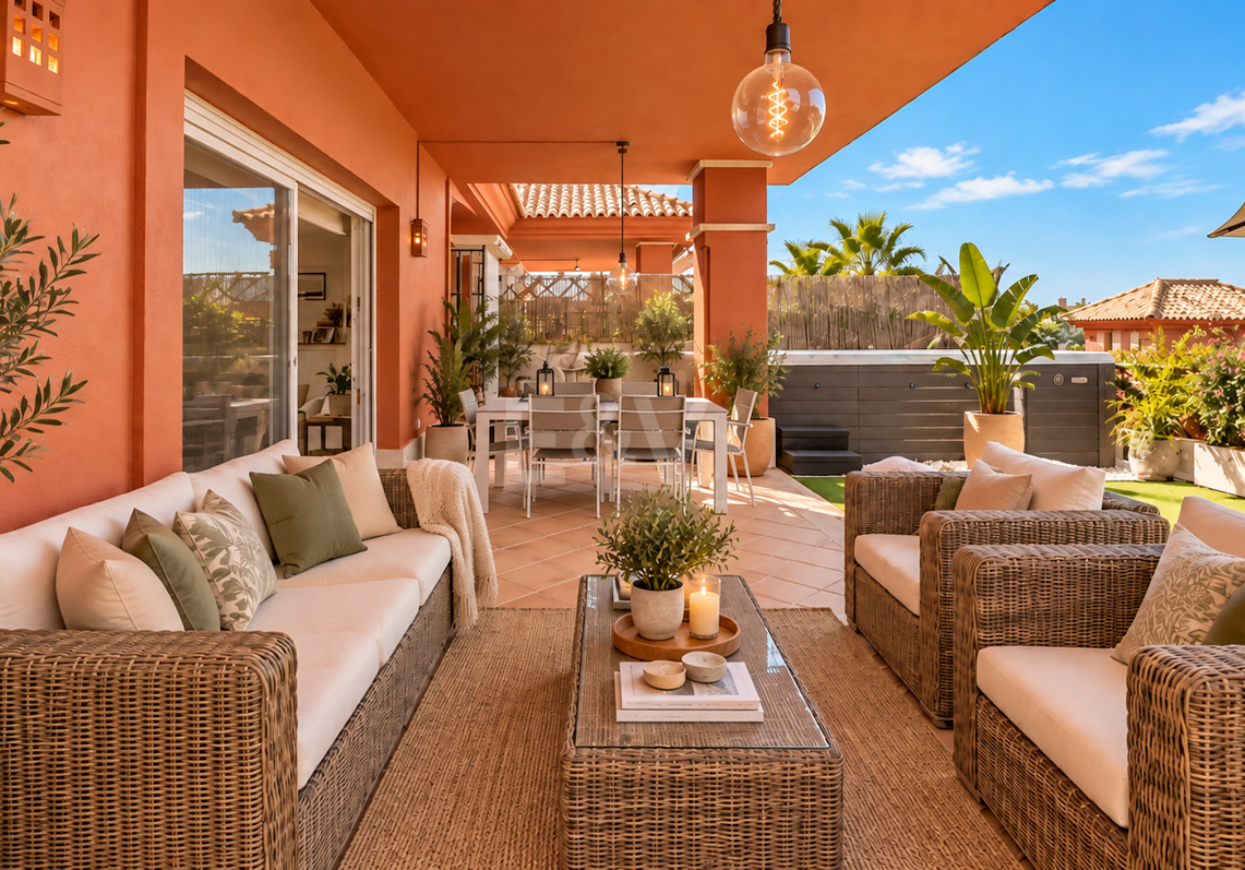 Parhus till salu i Los Monteros, Marbella Öst