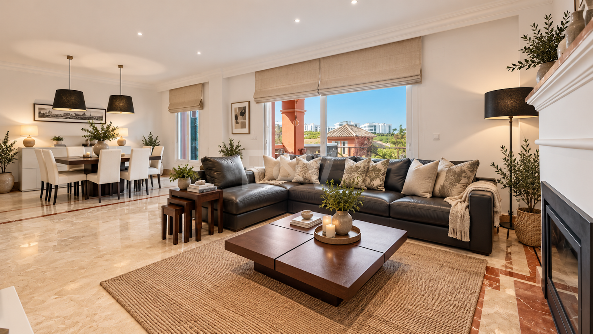 Parhus till salu i Los Monteros, Marbella Öst