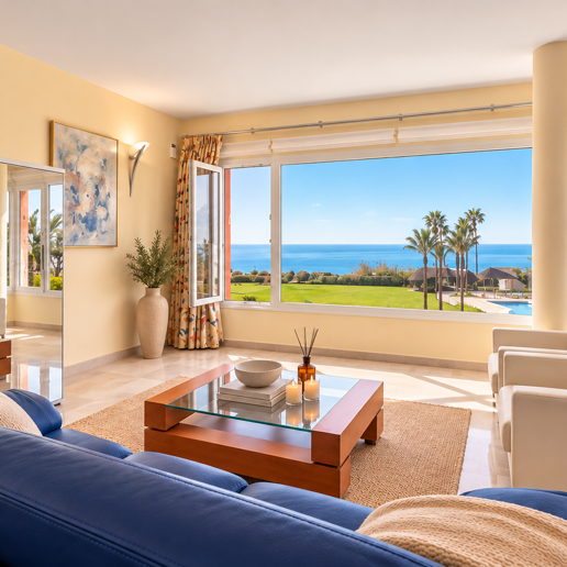 Wohnung in erster Strandlinie in Elviria, Marbella