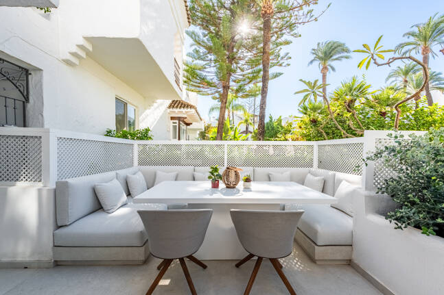Appartement rez de chaussée à vendre en Marbella Golden Mile, Marbella (Toutes les zones)
