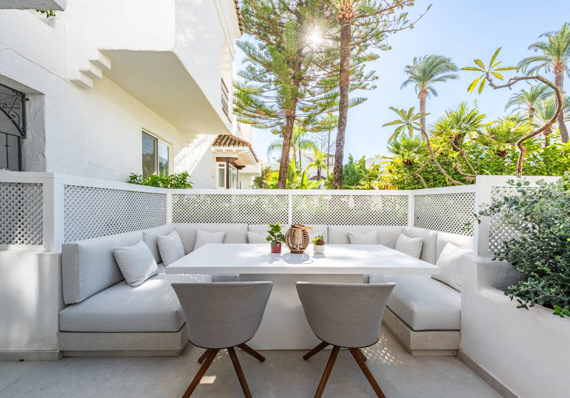 Appartement rez de chaussée à vendre en Marbella Golden Mile, Marbella (Toutes les zones)