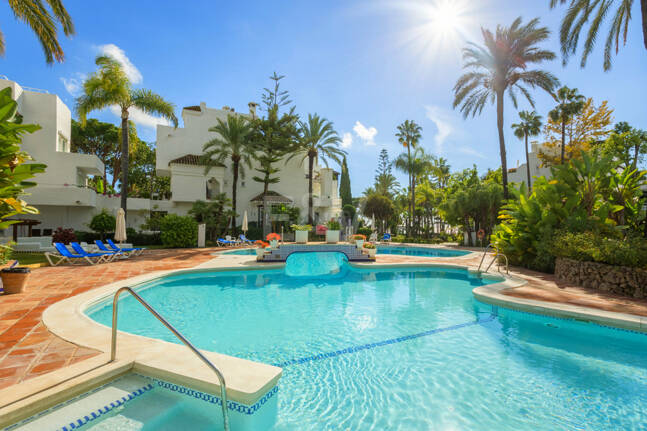 Appartement rez de chaussée à vendre en Marbella Golden Mile, Marbella (Toutes les zones)