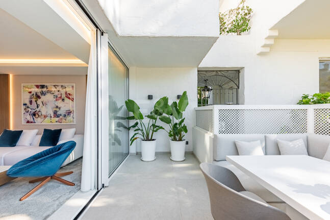 Appartement rez de chaussée à vendre en Marbella Golden Mile, Marbella (Toutes les zones)
