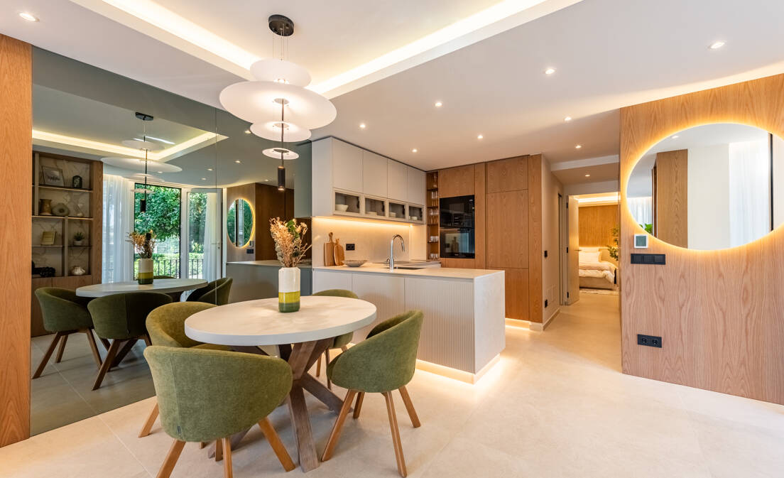 Appartement rez de chaussée à vendre en Marbella Golden Mile, Marbella (Toutes les zones) avec 1 chambre, 1 salle de...
