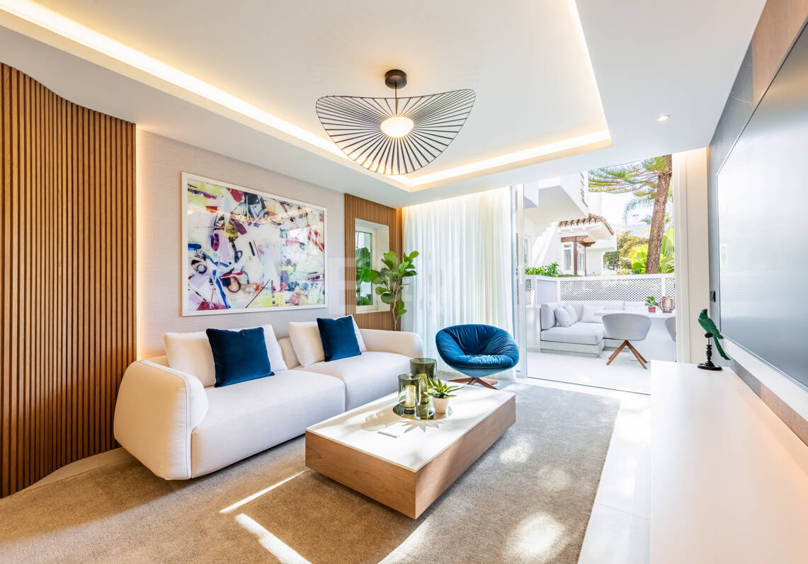 Appartement rez de chaussée à vendre en Marbella Golden Mile, Marbella (Toutes les zones)