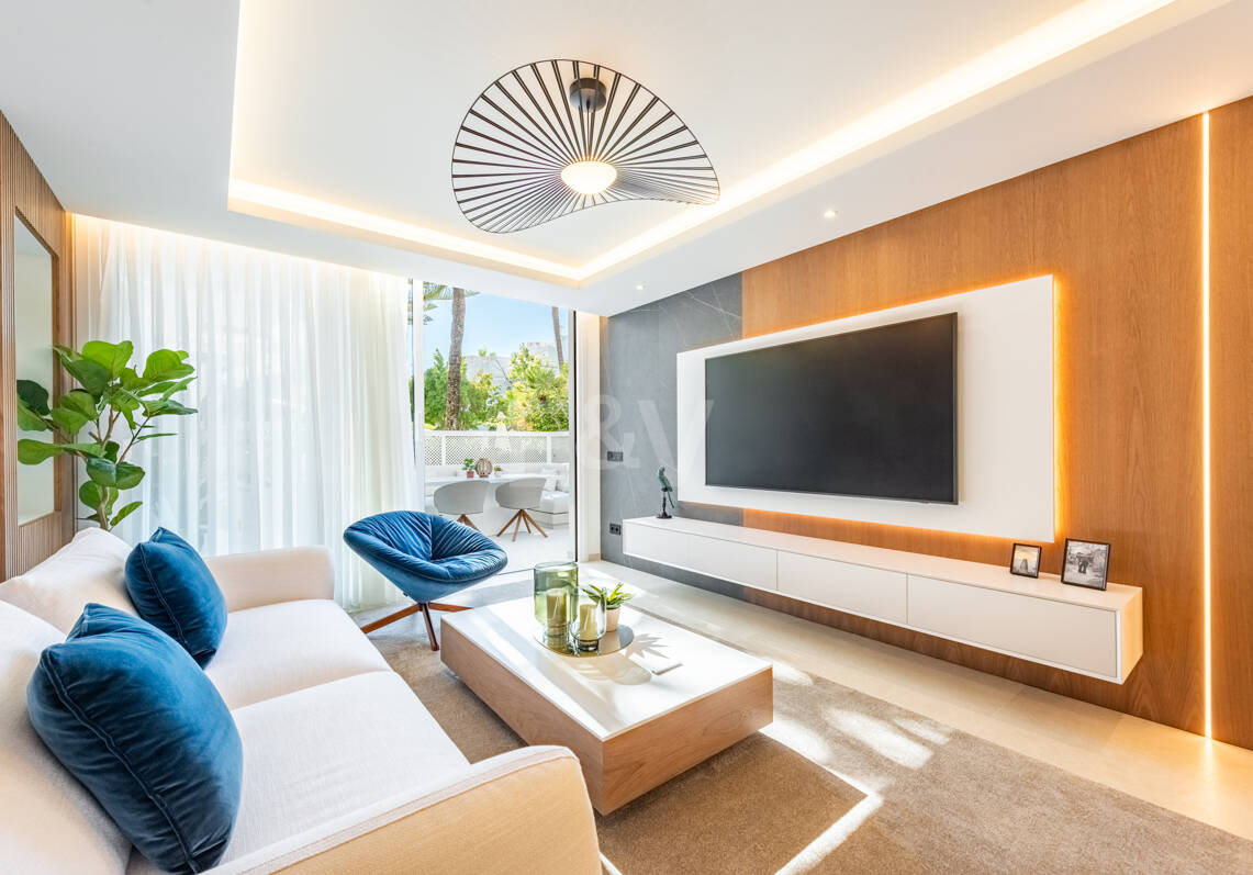 Appartement rez de chaussée à vendre en Marbella Golden Mile, Marbella (Toutes les zones)