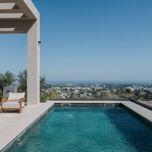 Newly Built Modern Villa with Panoramic Sea Views in La Alqueria