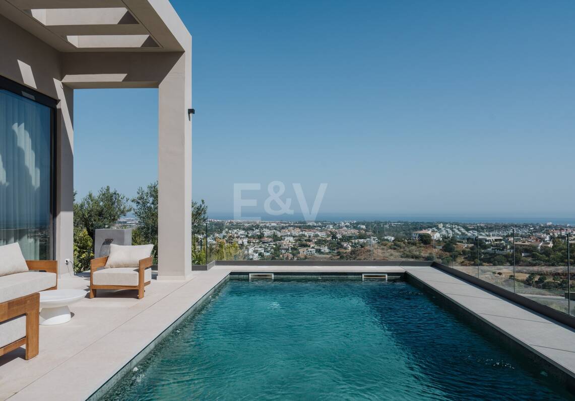 Newly Built Modern Villa with Panoramic Sea Views in La Alqueria