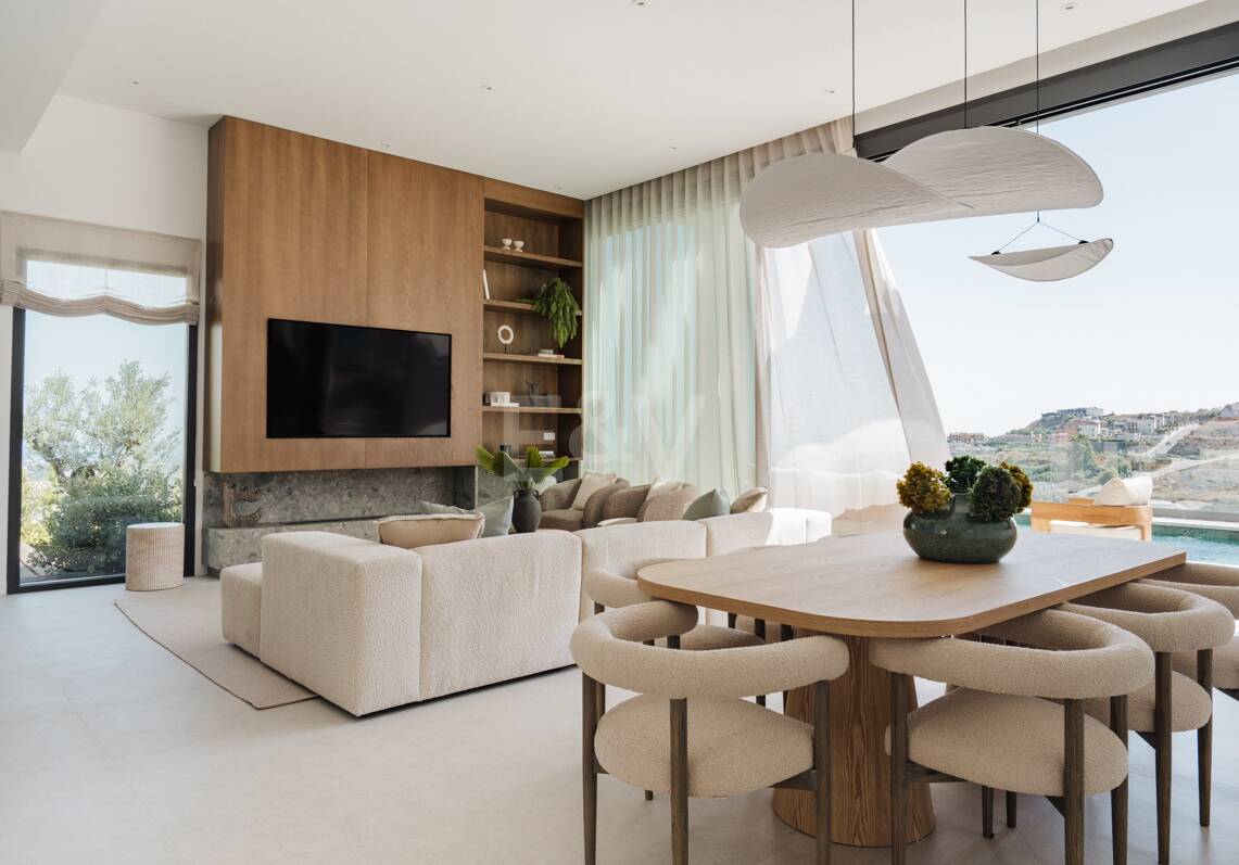 Newly Built Modern Villa with Panoramic Sea Views in La Alqueria