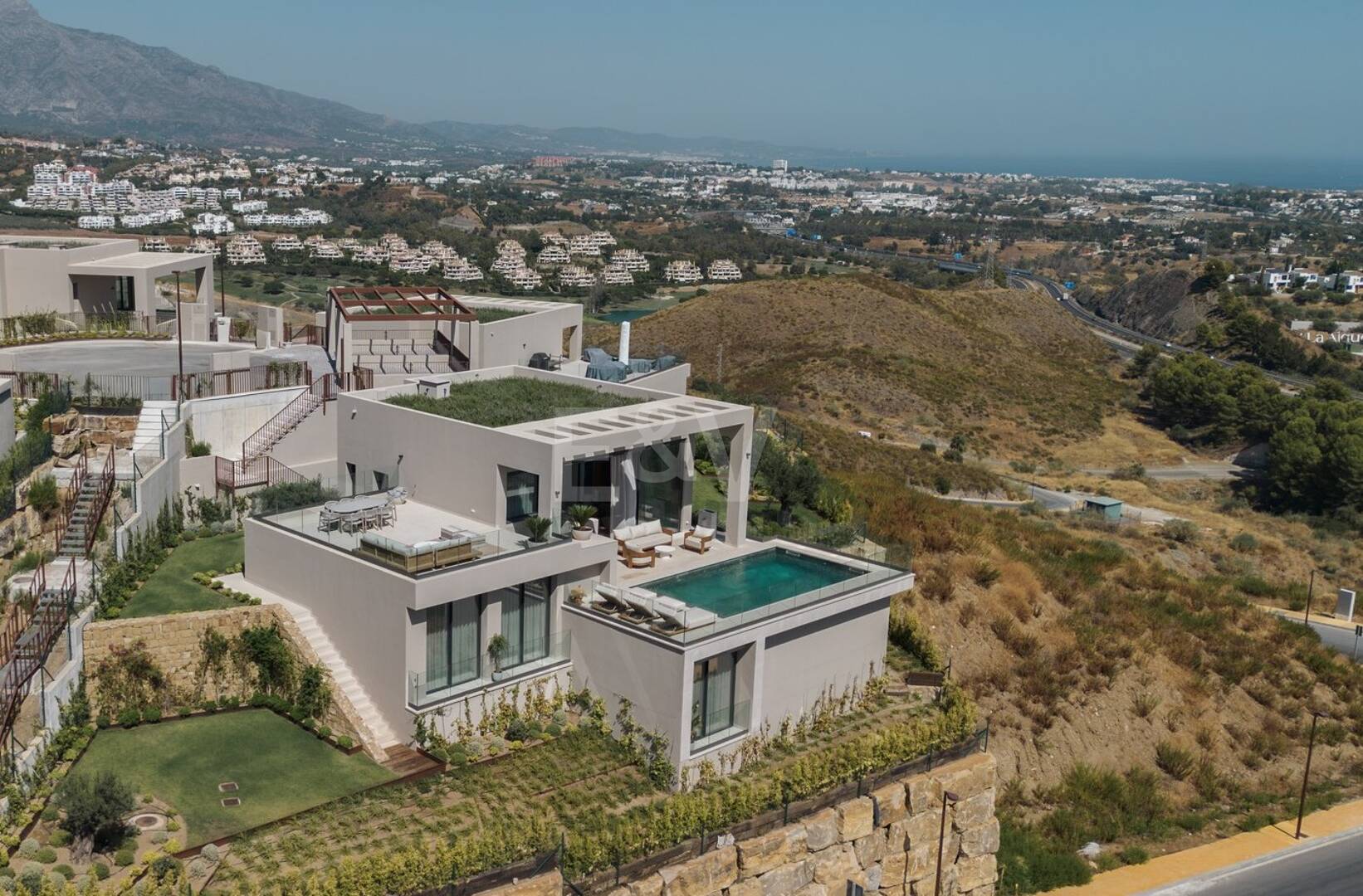 Newly Built Modern Villa with Panoramic Sea Views in La Alqueria