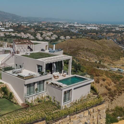 Newly Built Modern Villa with Panoramic Sea Views in La Alqueria