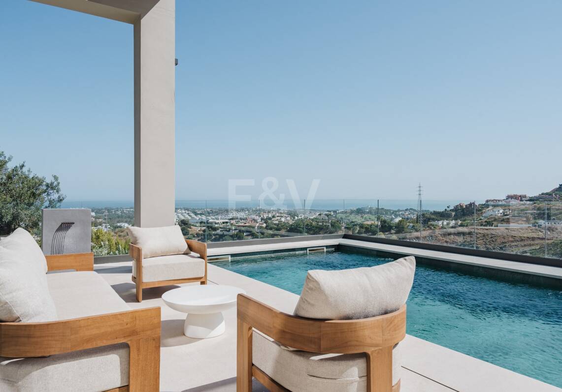 Newly Built Modern Villa with Panoramic Sea Views in La Alqueria