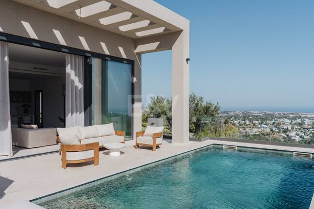 Newly Built Modern Villa with Panoramic Sea Views in La Alqueria