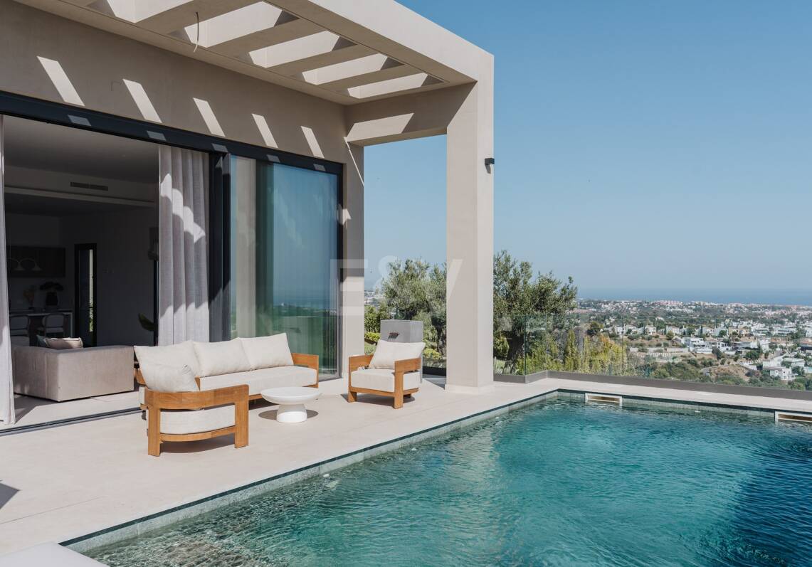 Newly Built Modern Villa with Panoramic Sea Views in La Alqueria