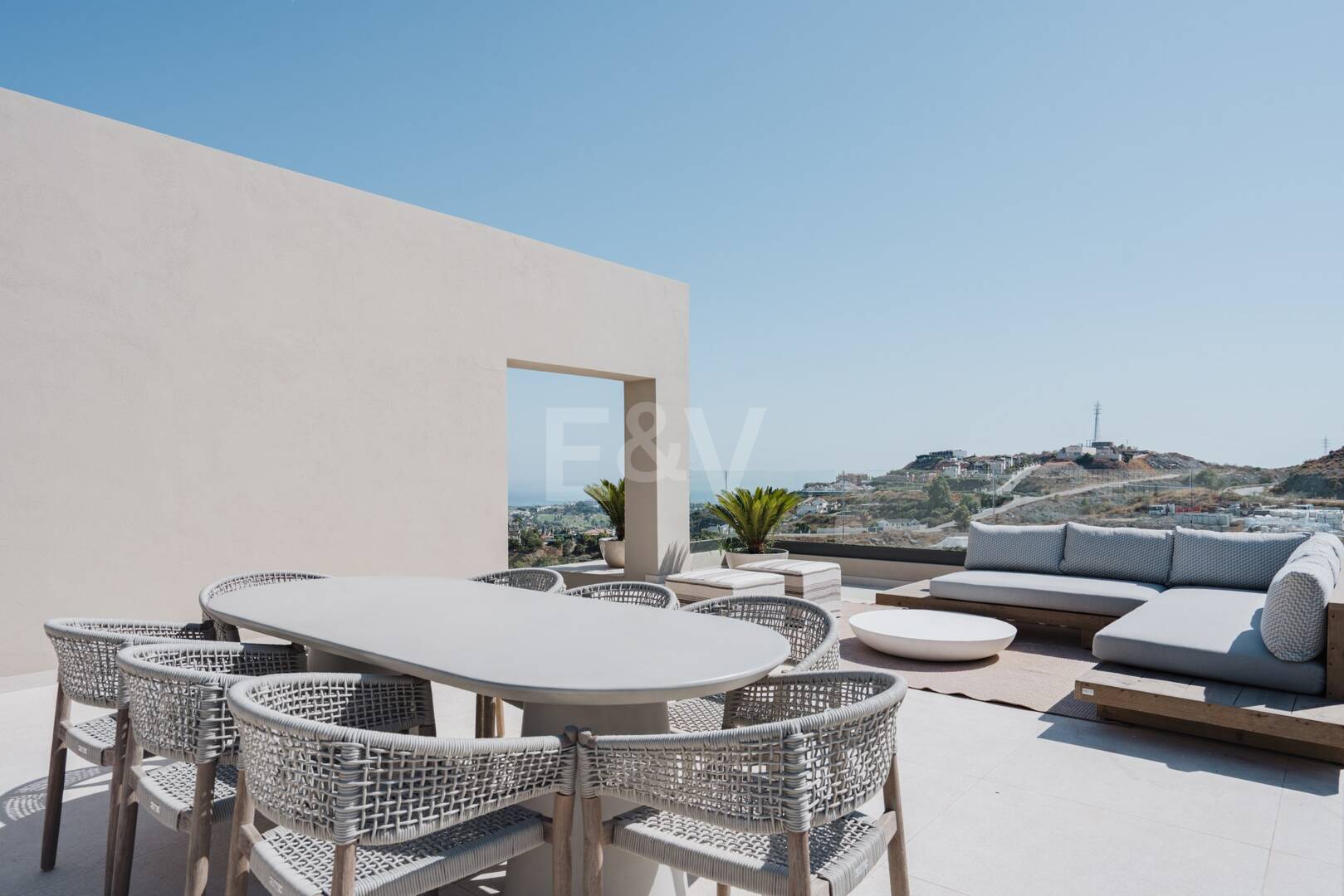 Newly Built Modern Villa with Panoramic Sea Views in La Alqueria