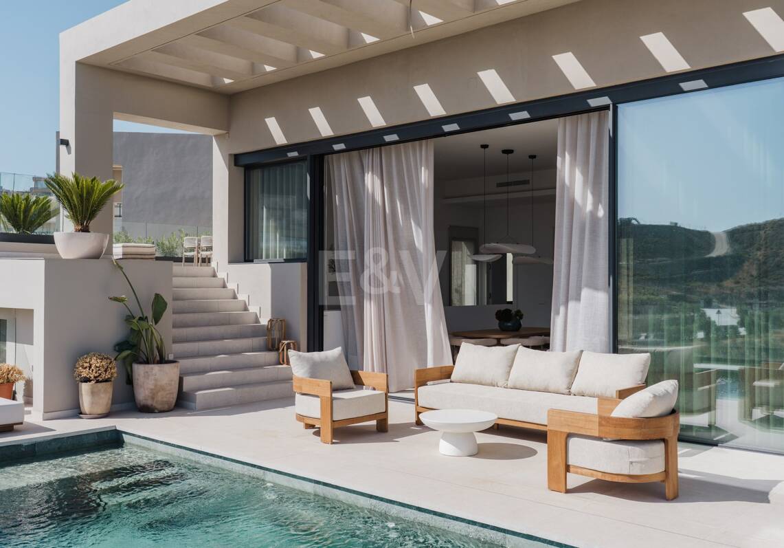 Newly Built Modern Villa with Panoramic Sea Views in La Alqueria
