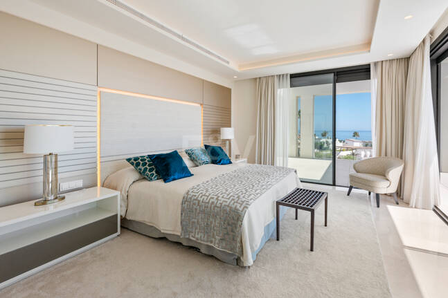Contemporary Villa Just Steps from the Beach in Marbella East