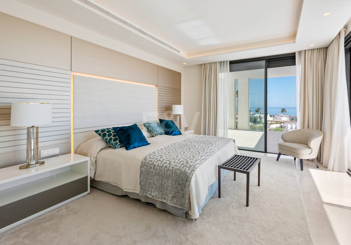 Contemporary Villa Just Steps from the Beach in Marbella East