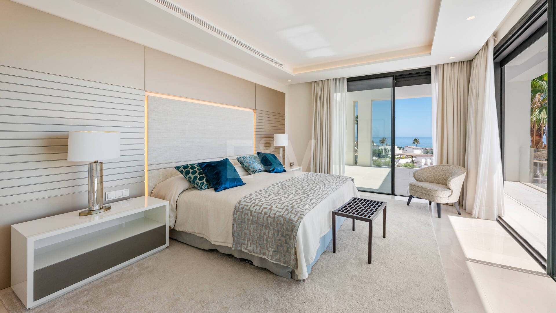 Contemporary Villa Just Steps from the Beach in Marbella East