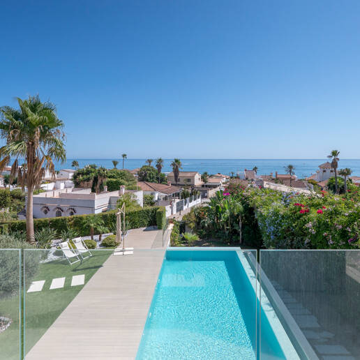 Contemporary Villa Just Steps from the Beach in Marbella East