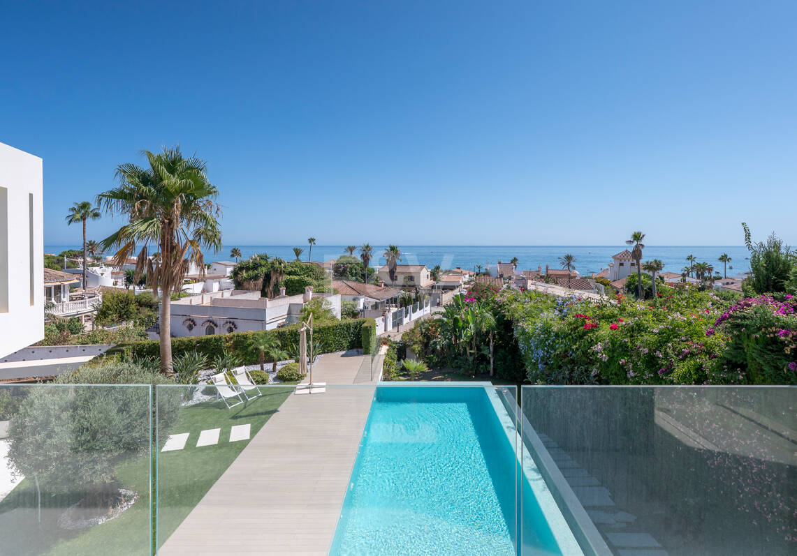 Contemporary Villa Just Steps from the Beach in Marbella East
