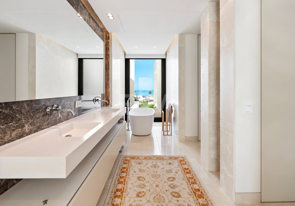 Contemporary Villa Just Steps from the Beach in Marbella East