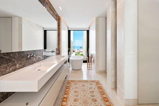 Contemporary Villa Just Steps from the Beach in Marbella East