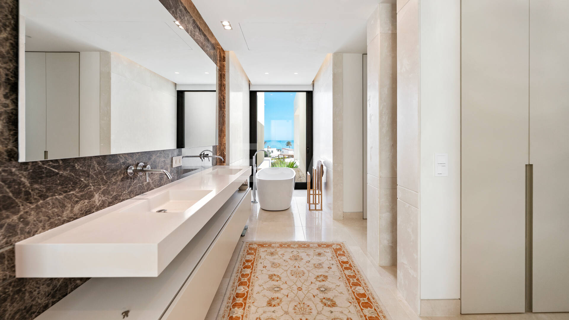 Contemporary Villa Just Steps from the Beach in Marbella East